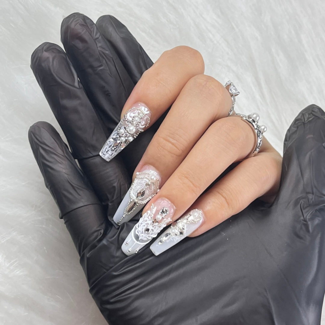 Luxury Wedding Nails