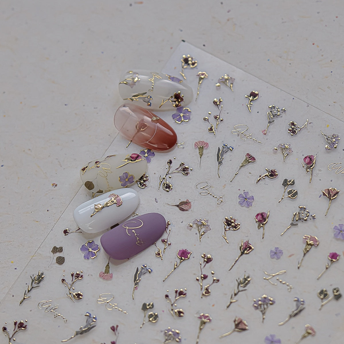 small glass stickers