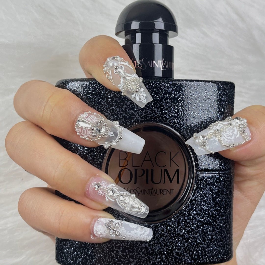 Luxury Wedding Nails