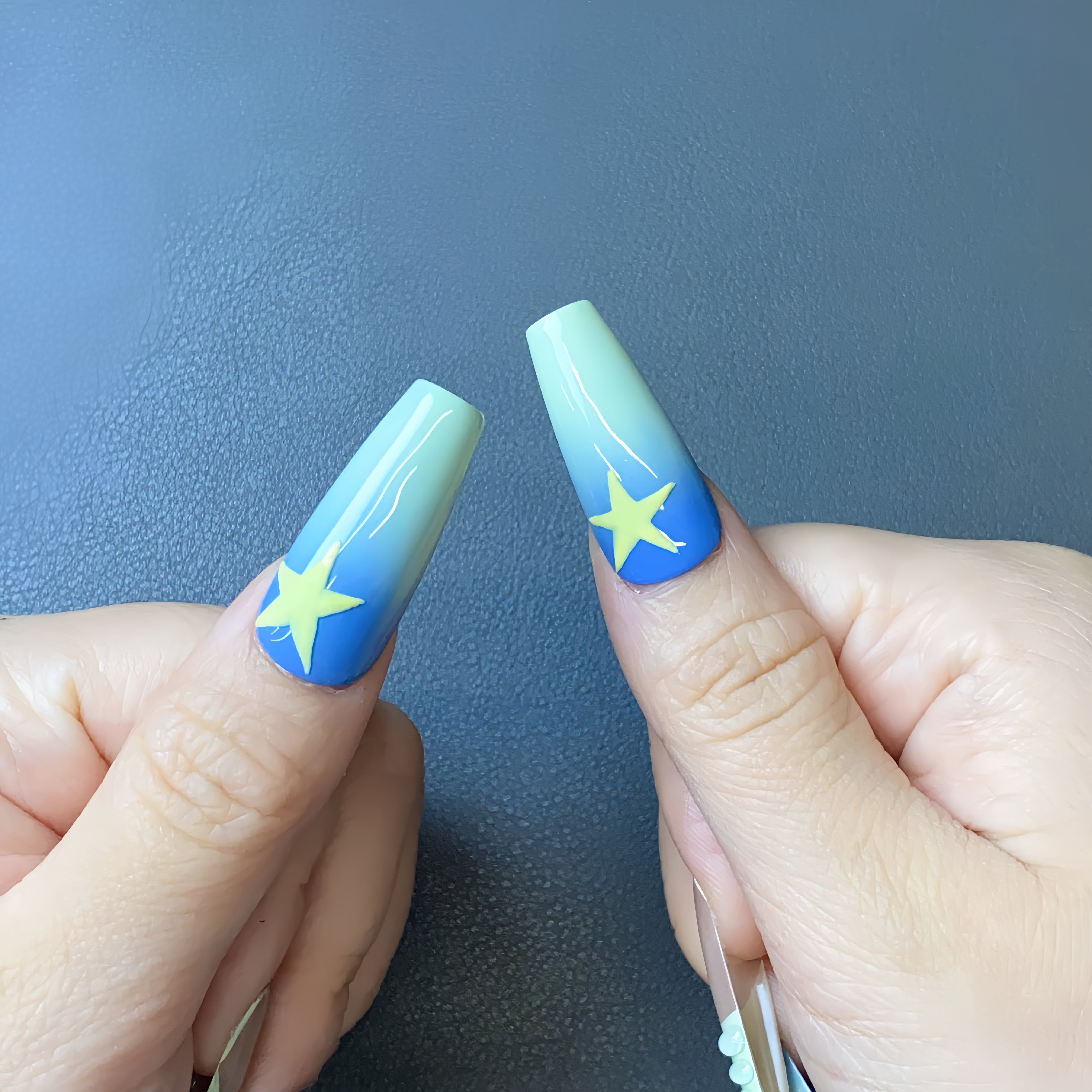 Yellow Stare Nail