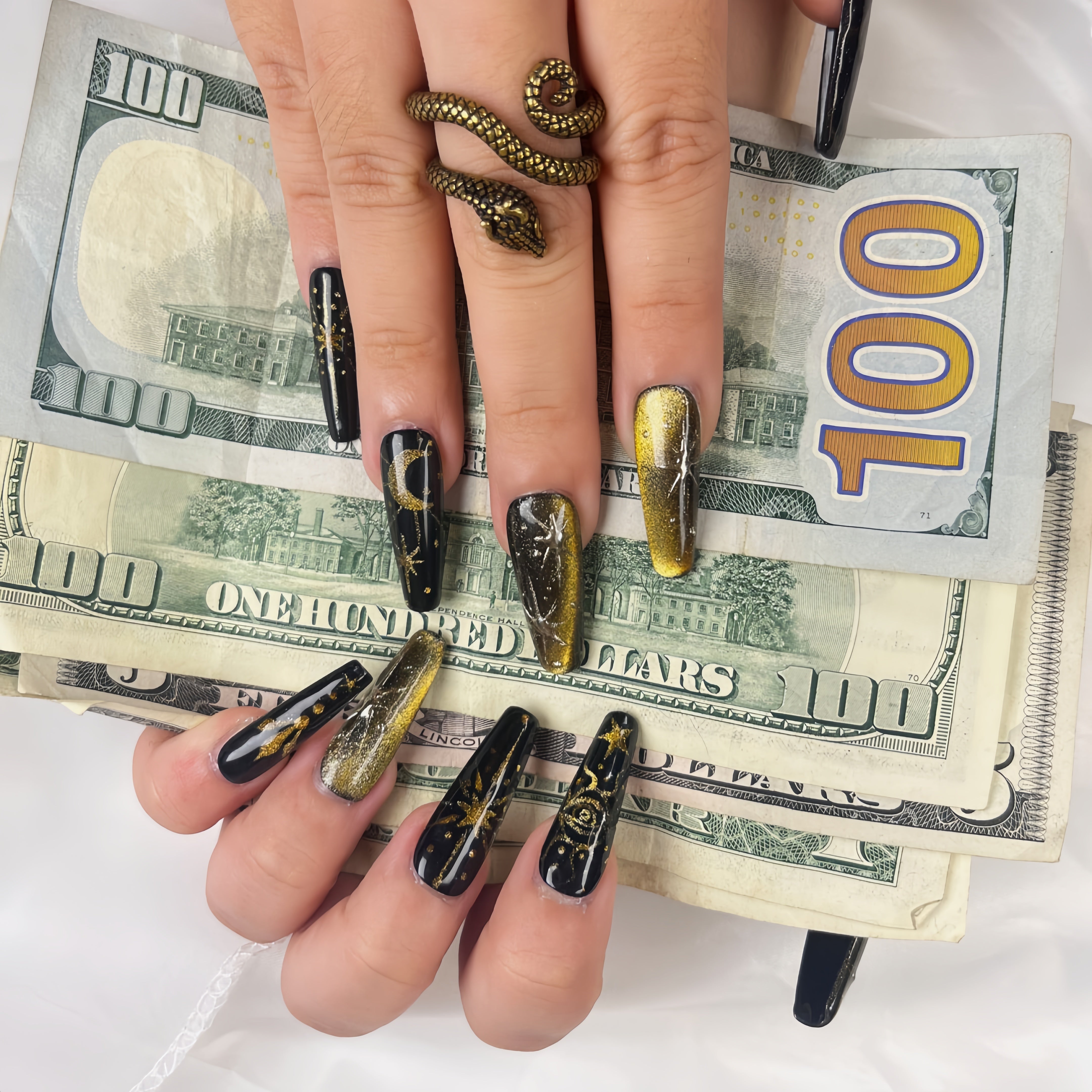 Gold Horror Eyes