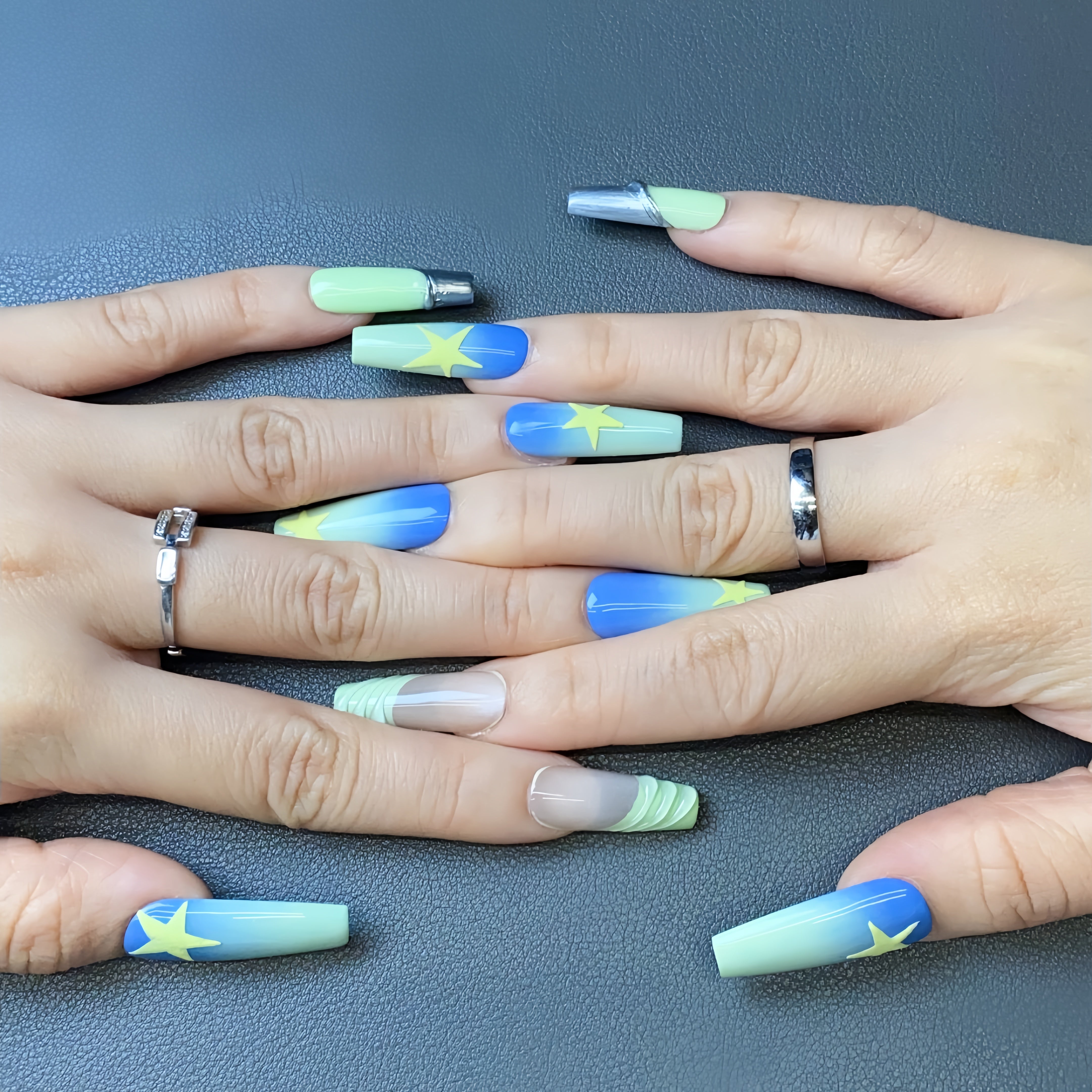 Yellow Stare Nail