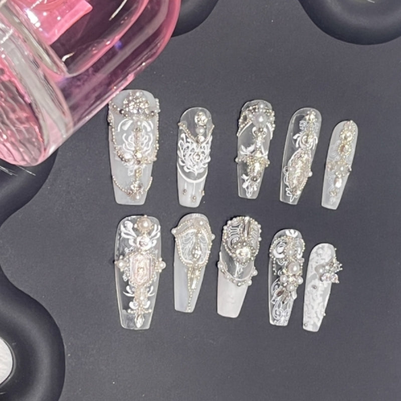 Luxury Wedding Nails