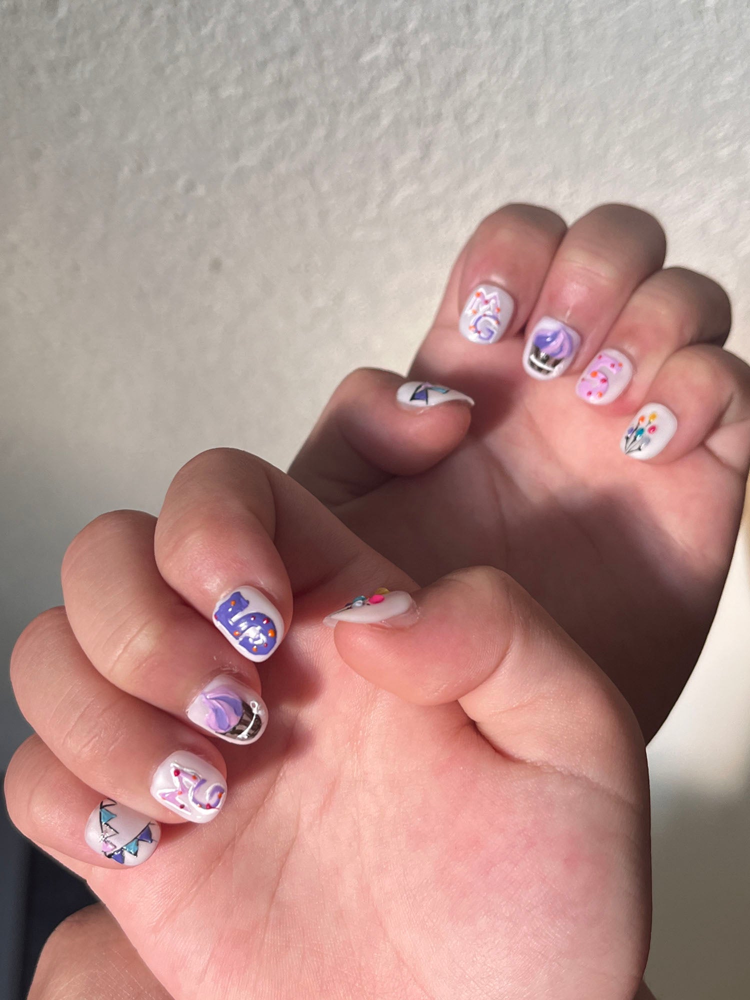 Birthday Nails